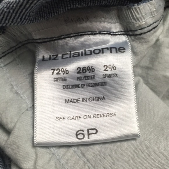 Liz Claiborne Jean Shorts - Picture 6 of 7